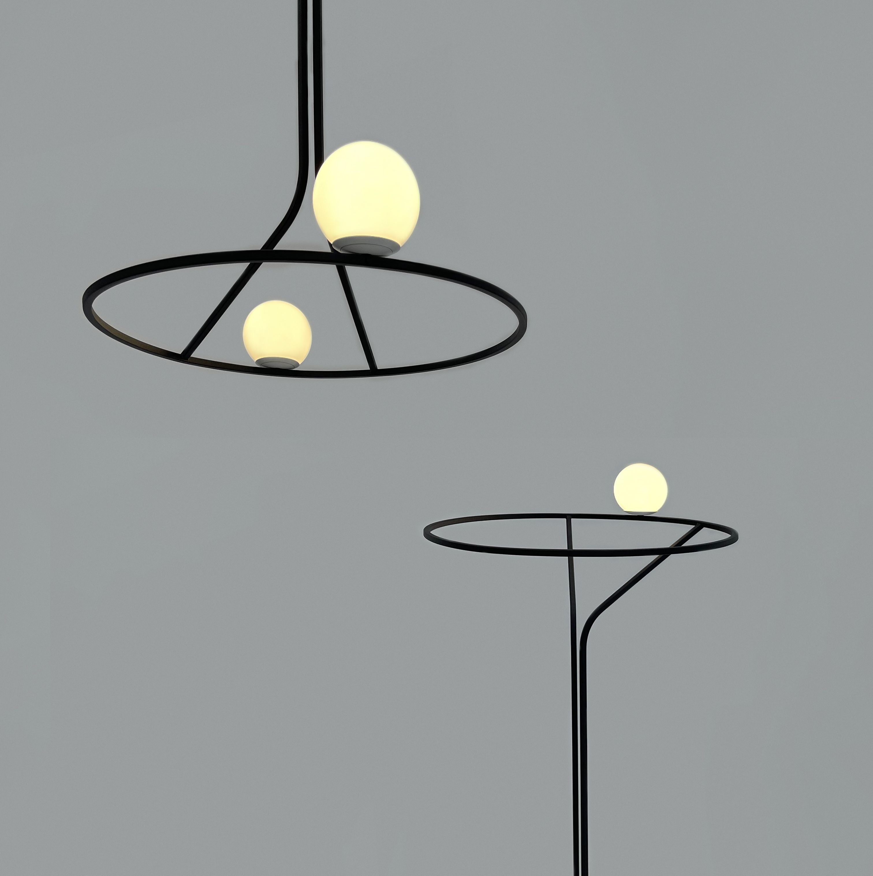 Ilthael Modern Minimalist Brass Glass Chandelier - Letslighting