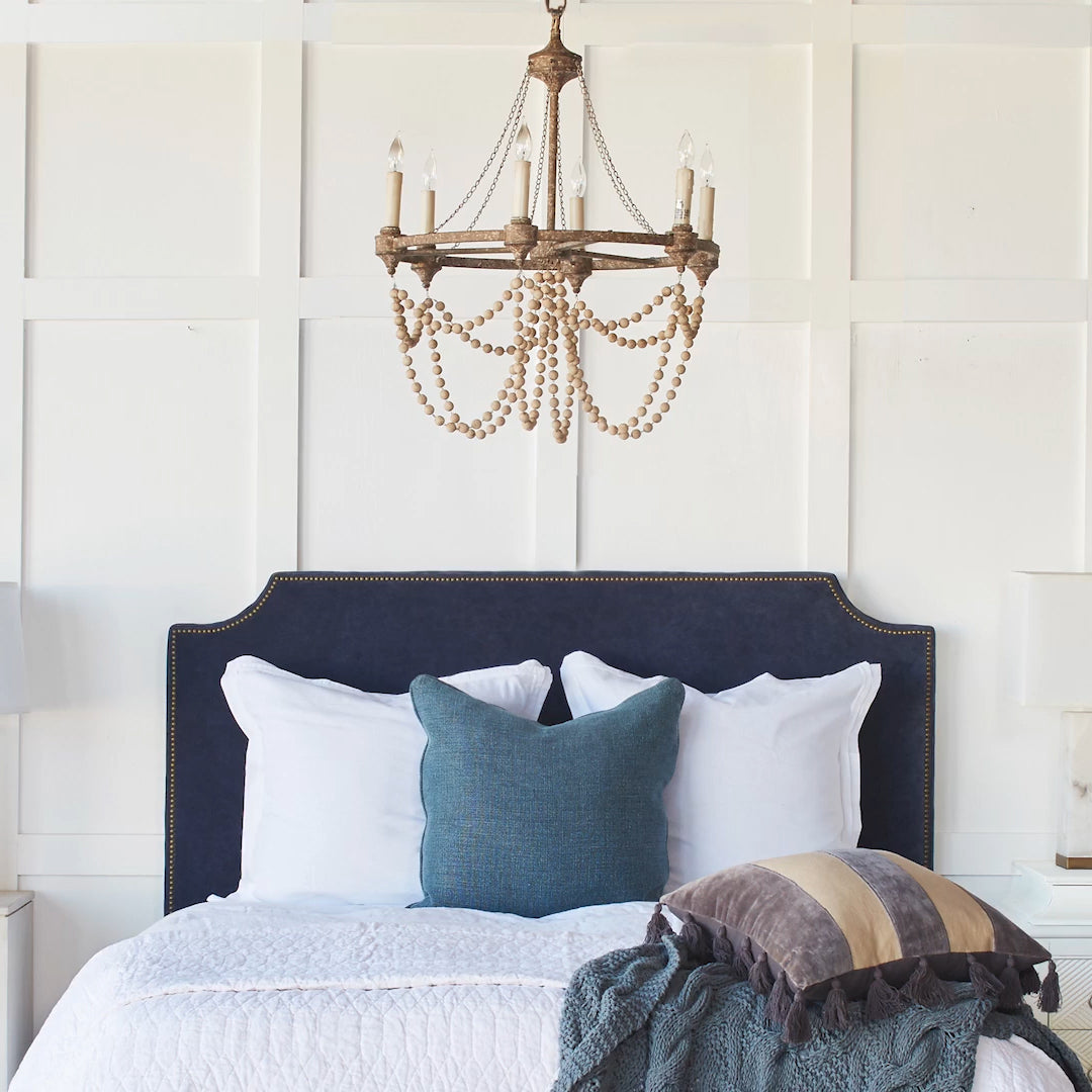 Eurnoros Vintage Industrial Wooden Chandelier - Letslighting
