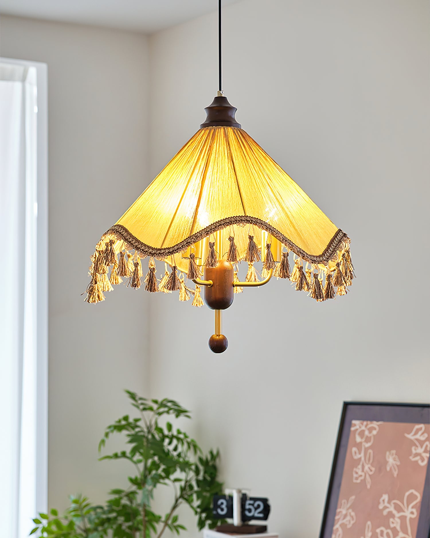 Rosetta fabric Pendant Light Boutique - Letslighting