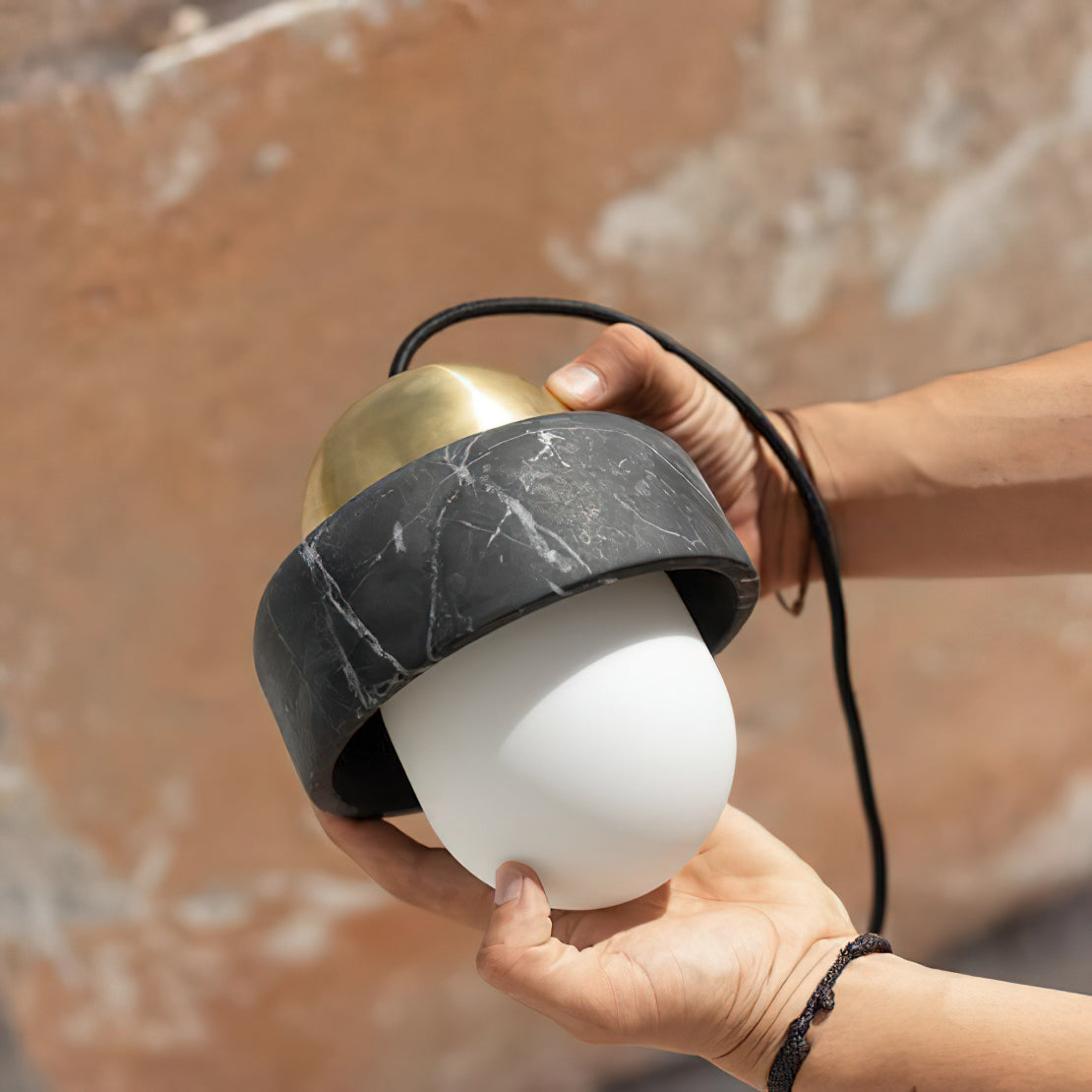 Elliren Modern Minimalist Marble Glass Pendant Lamp - Letslighting