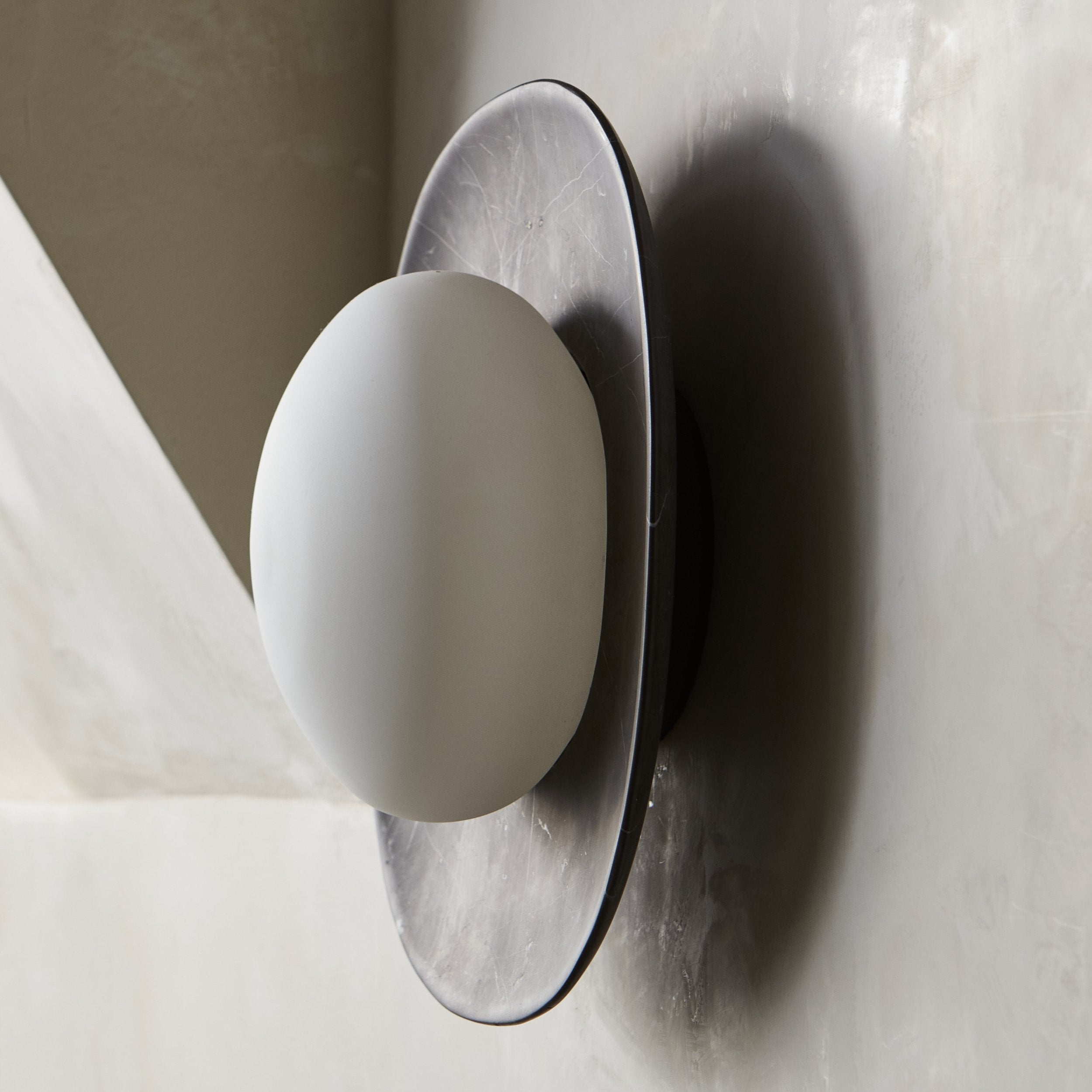 Cinoreth Modern Minimalist Marble Glass Wall Lamp - Letslighting