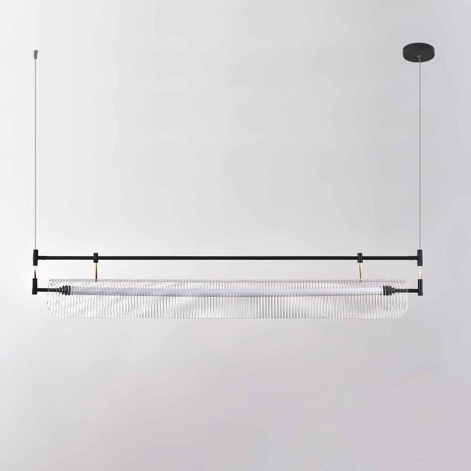 Lustra Chandelier Linear Strip Acrylic Long - Letslighting