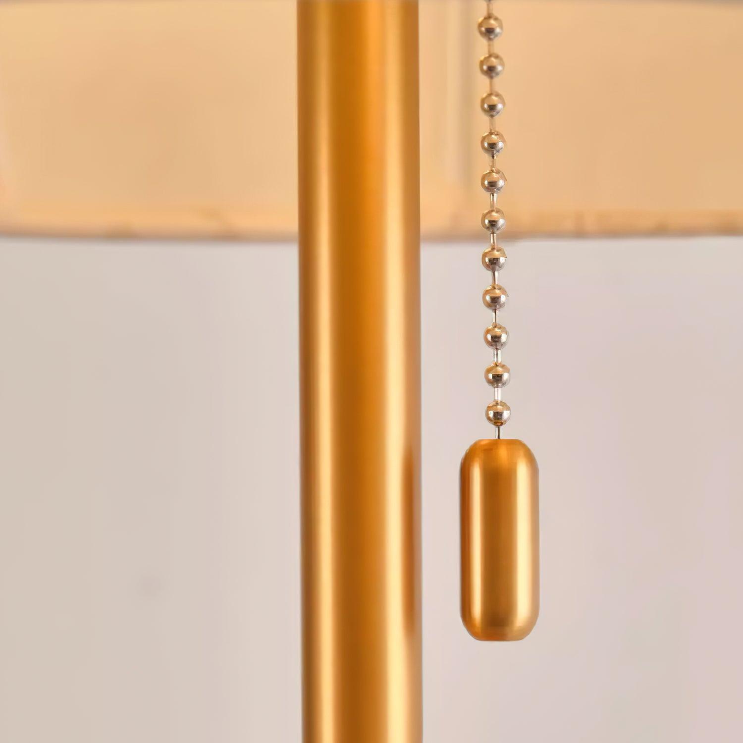 Liorian Wood Fabric Retro Table Lamp - Letslighting