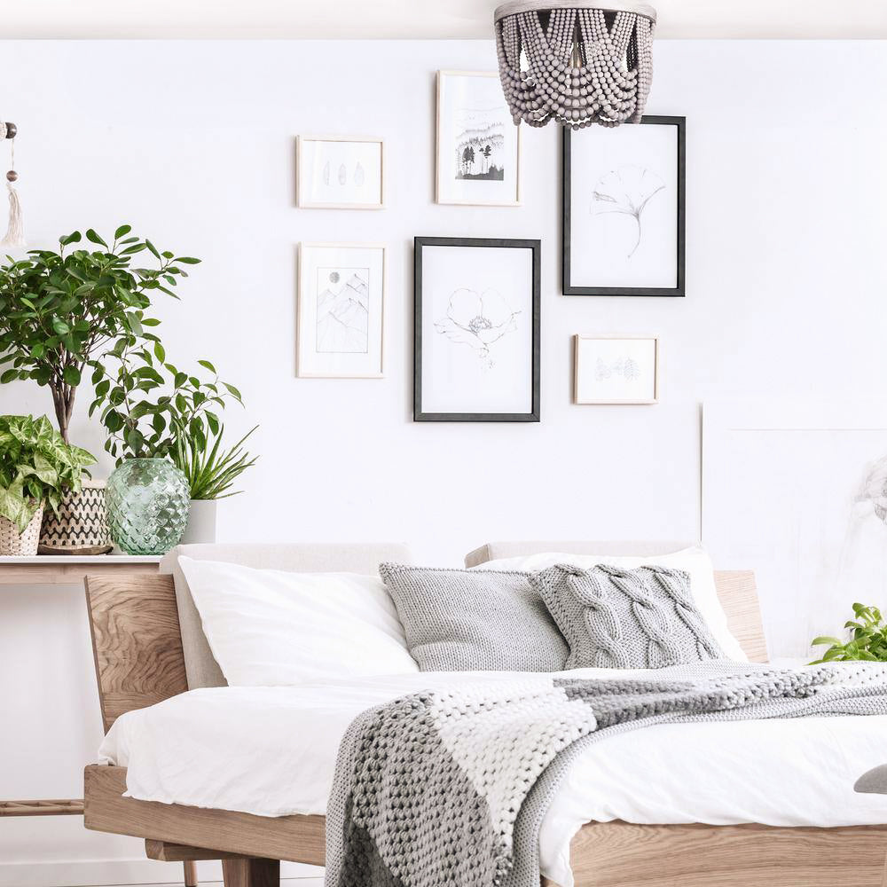 Nash Premium Nordic Art Layered Wooden Ceiling Light - Letslighting