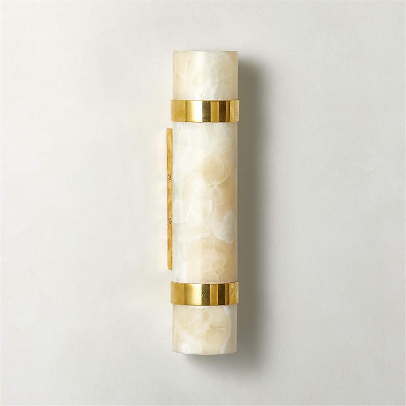 Zavaran Modern Minimalist Onyx Wall Lamp - Letslighting