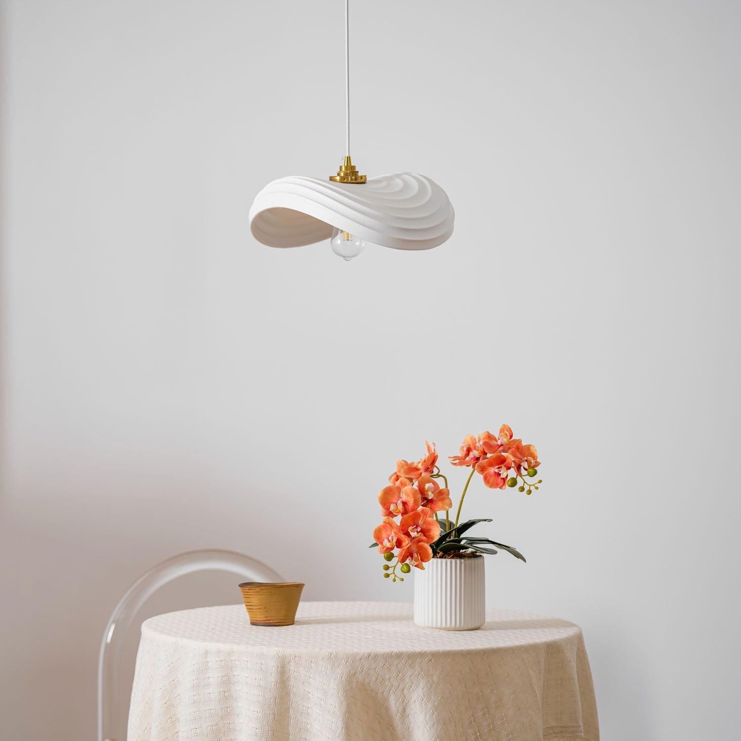 Lila Modern Resin Pendant Light - Letslighting
