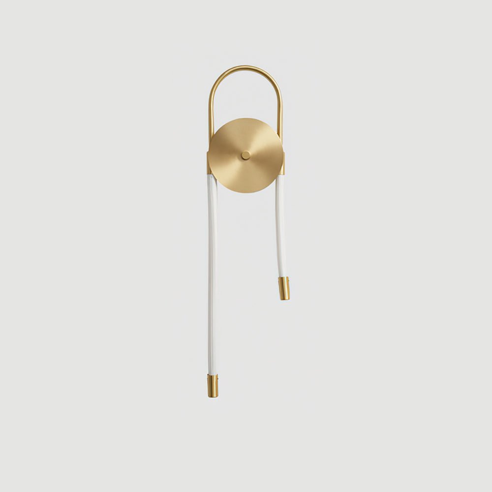 Ilirel Art Necklace Loop Brass Wall Lamp - Letslighting