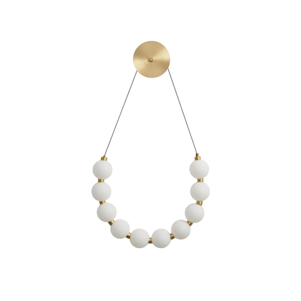 Ilirel Art Necklace Loop Brass Wall Lamp - Letslighting
