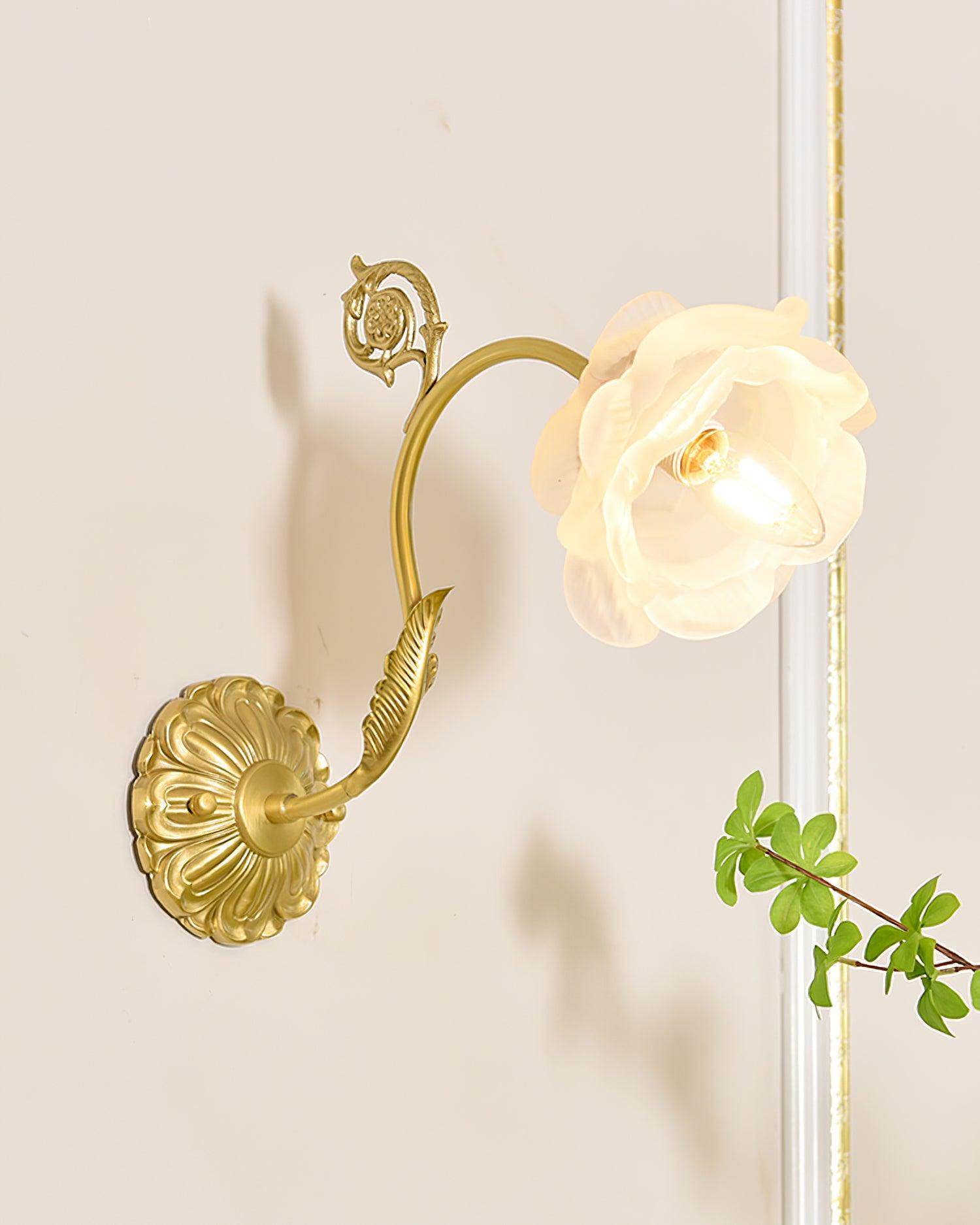 Neiman Wall Lamp Pink Ruffle - Letslighting