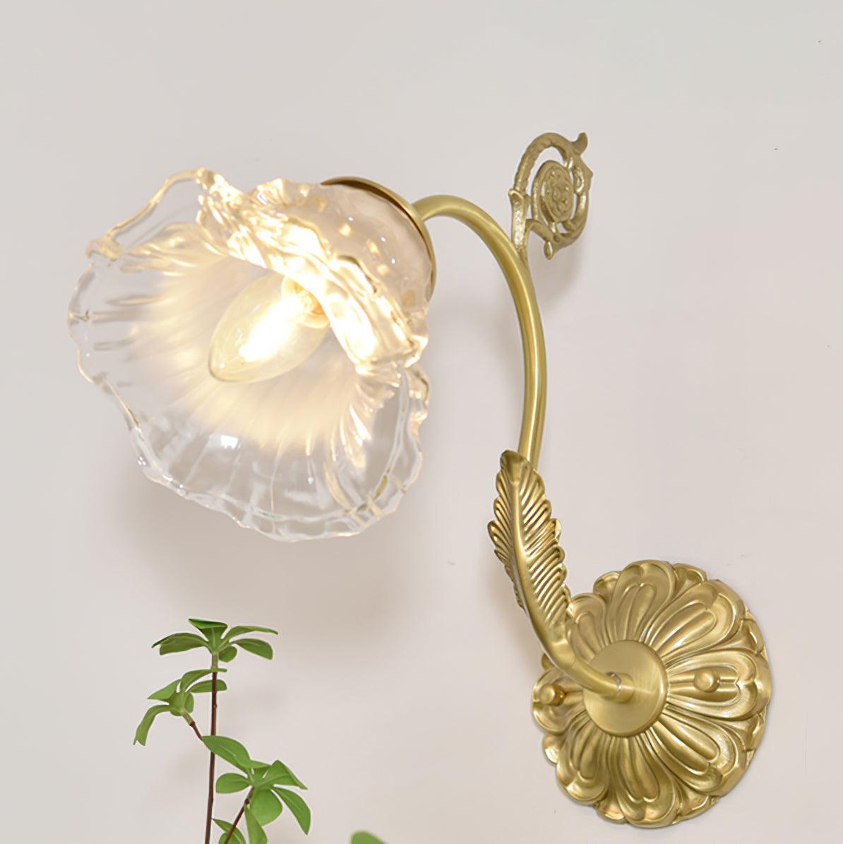 Neiman Wall Lamp Pink Ruffle - Letslighting