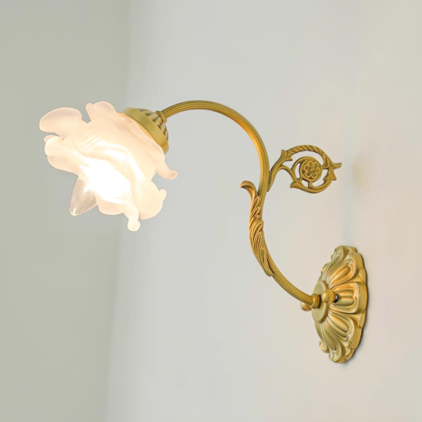 Neiman Wall Lamp Pink Ruffle - Letslighting