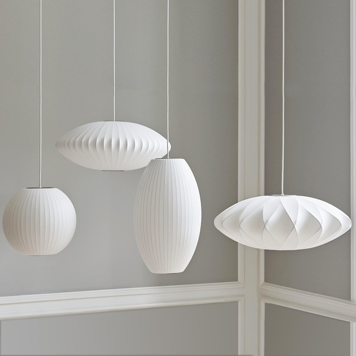 Nebula Bubble Mulberry Silk Pendant Lamp - Letslighting