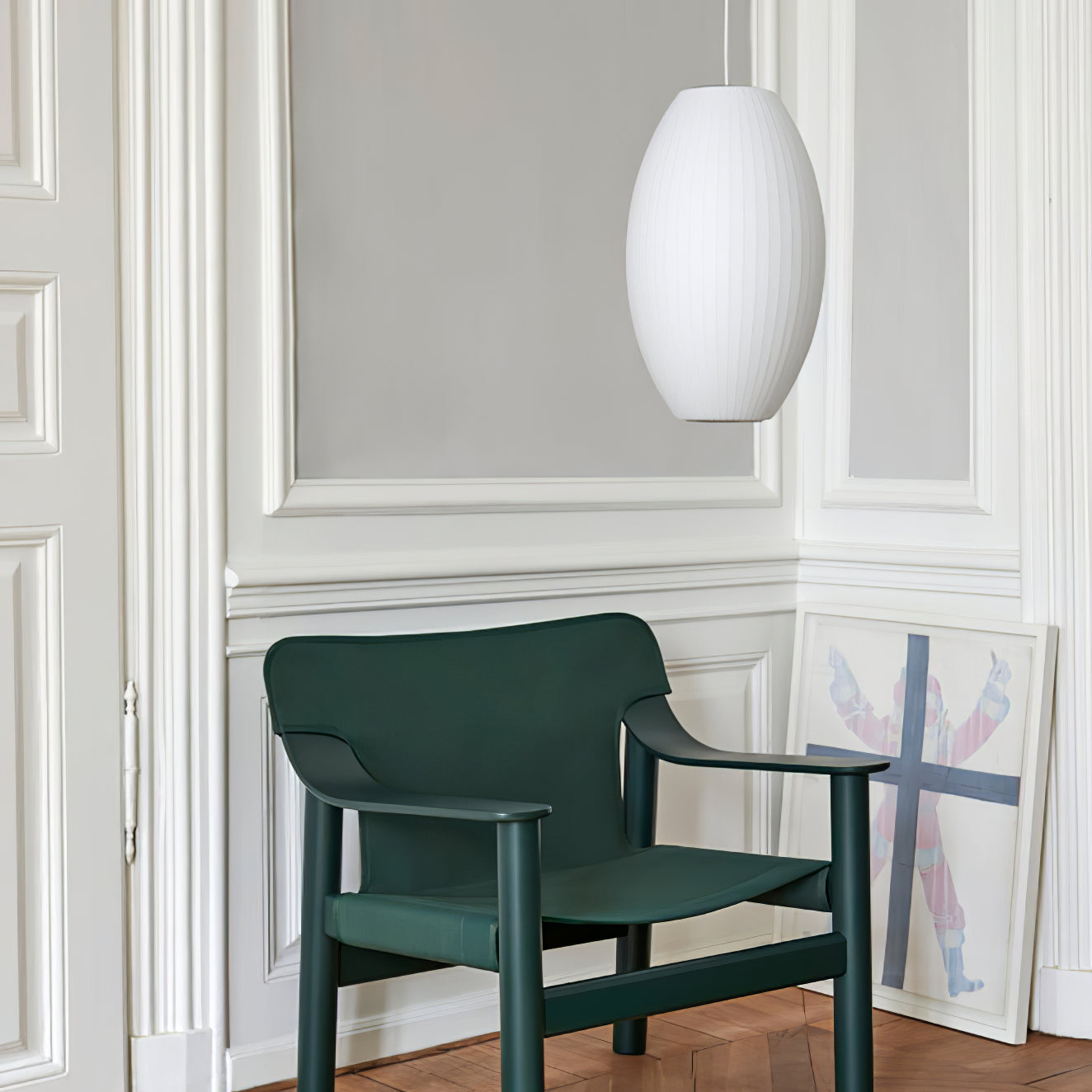 Nebula Bubble Mulberry Silk Pendant Lamp - Letslighting