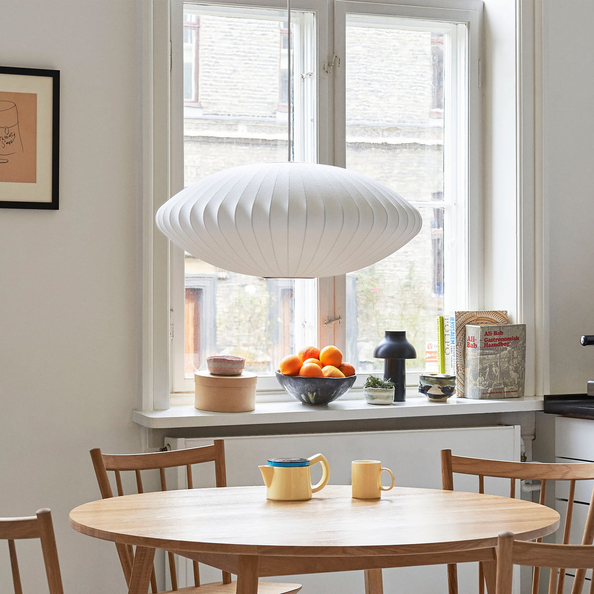Nebula Bubble Mulberry Silk Pendant Lamp - Letslighting
