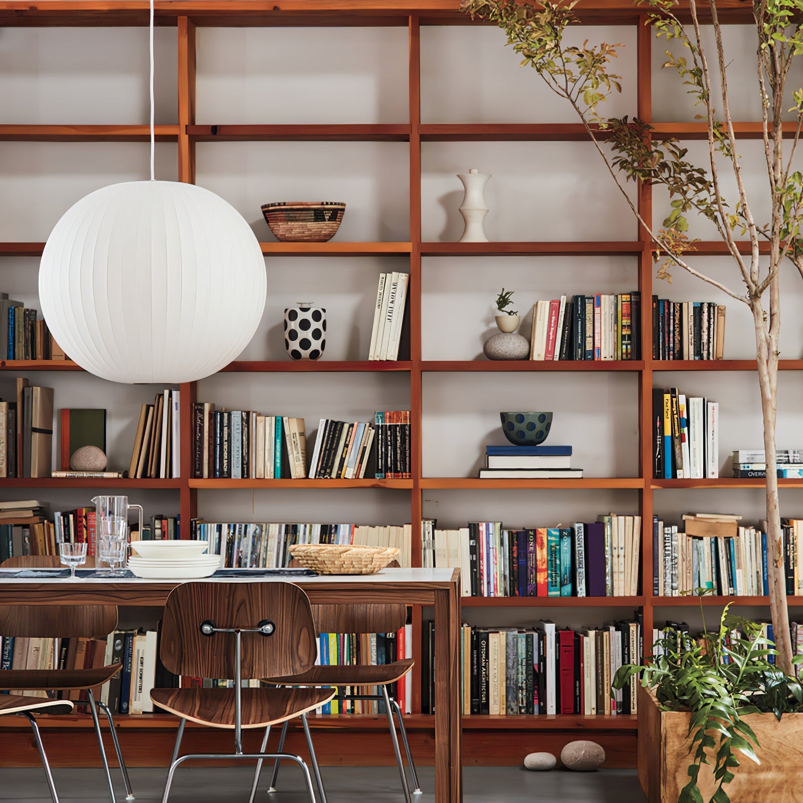 Nelson Swing Arm Pendant Lamp - Blowlighting