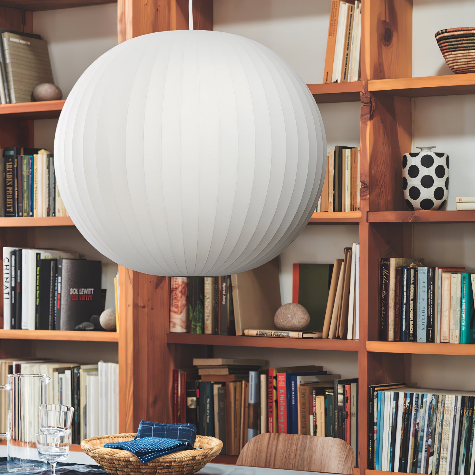 Nebula Bubble Mulberry Silk Pendant Lamp - Letslighting
