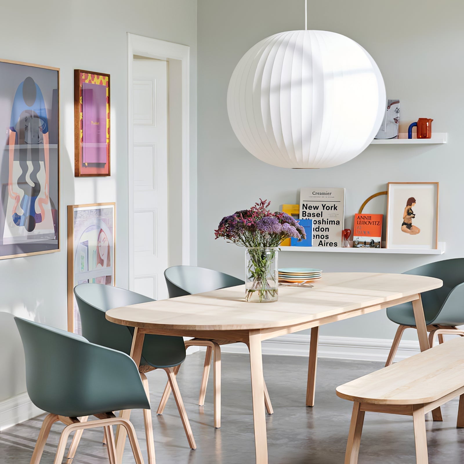Nebula Bubble Mulberry Silk Pendant Lamp - Letslighting
