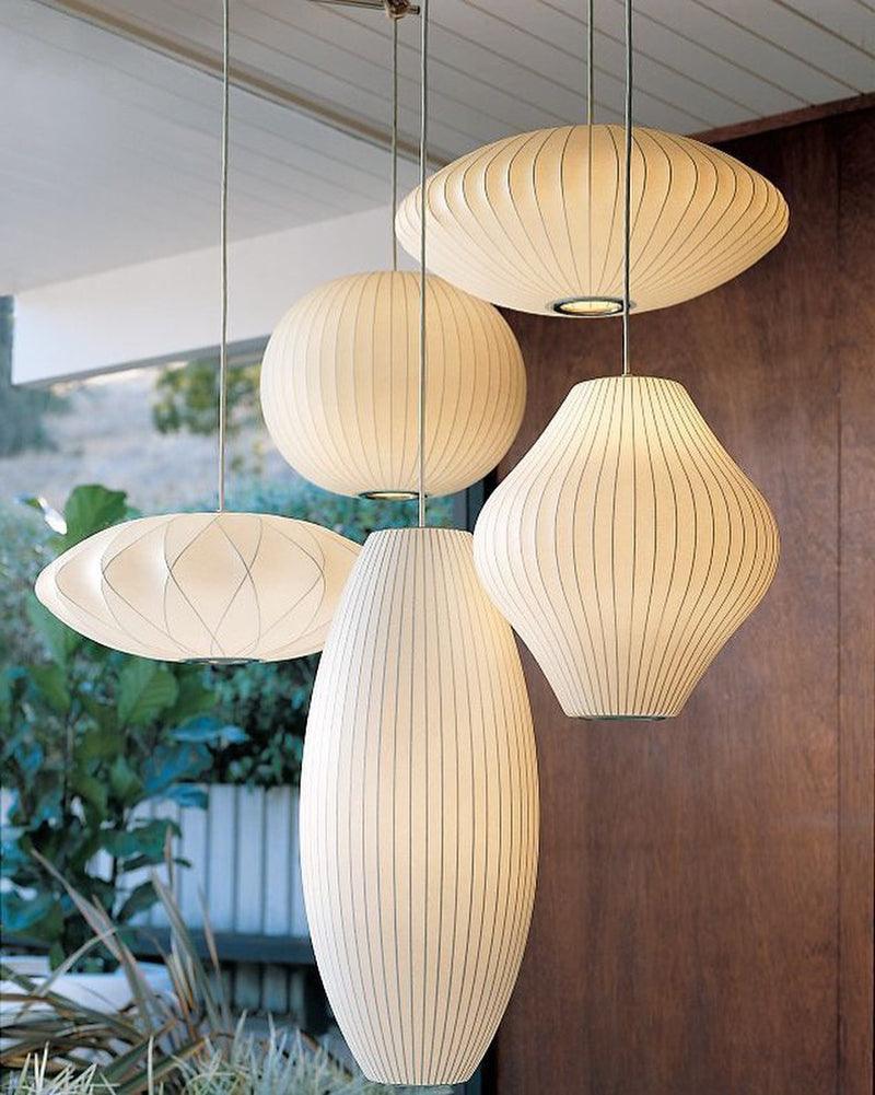 Nebula Bubble Mulberry Silk Pendant Lamp - Letslighting