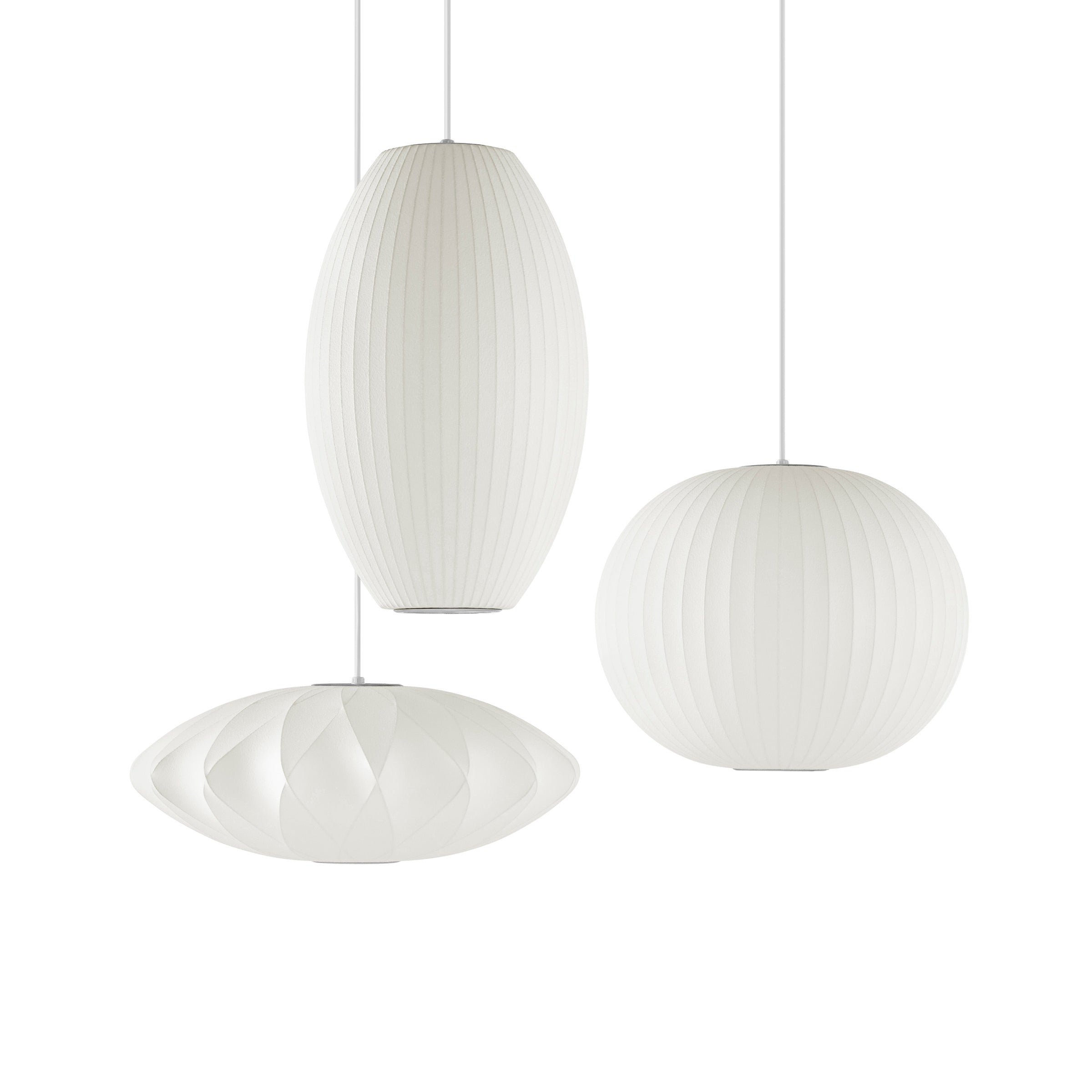 Nebula Bubble Mulberry Silk Pendant Lamp - Letslighting