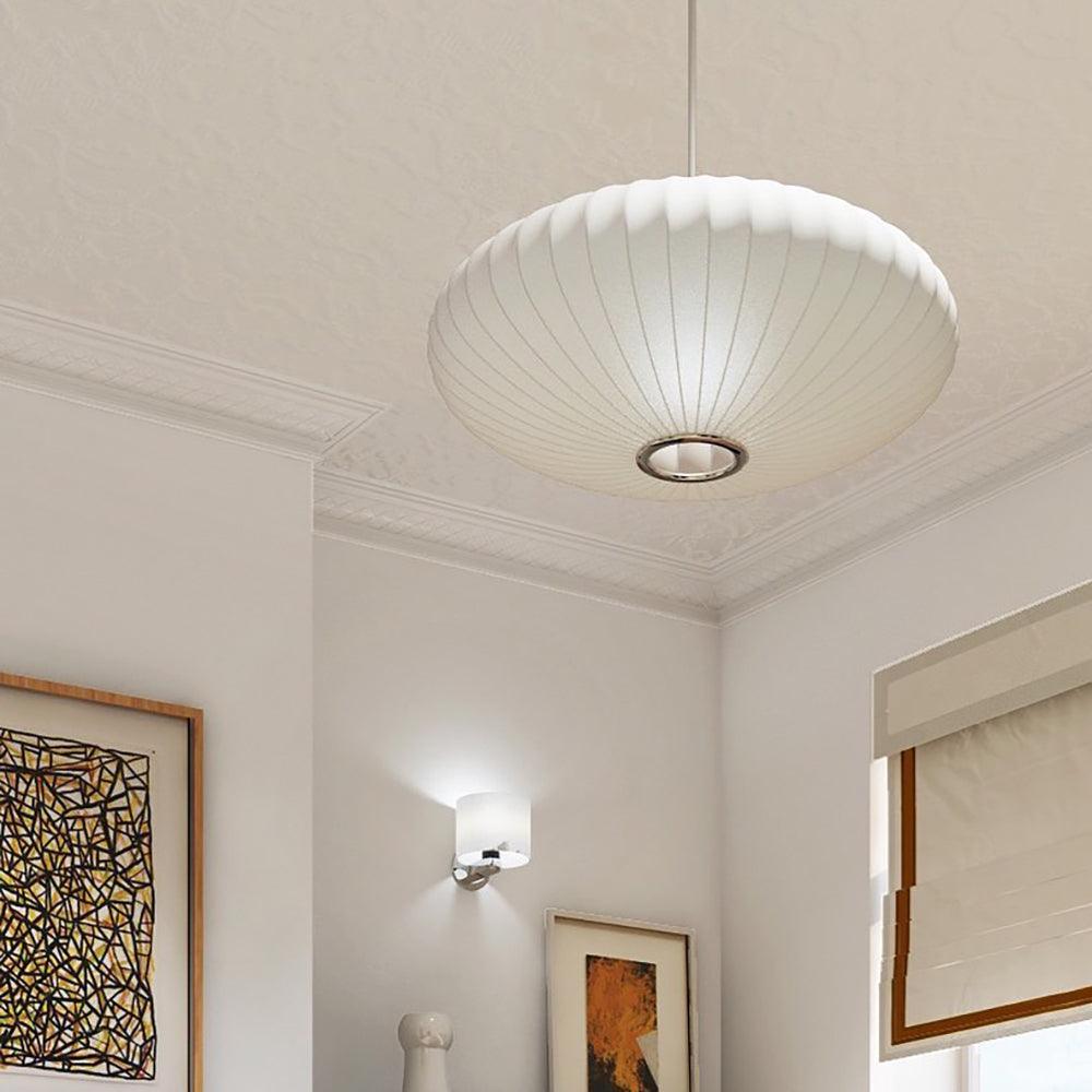 Nebula Bubble Mulberry Silk Pendant Lamp - Letslighting
