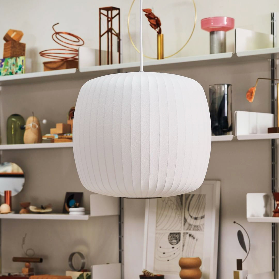 Nebula Bubble Mulberry Silk Pendant Lamp - Letslighting