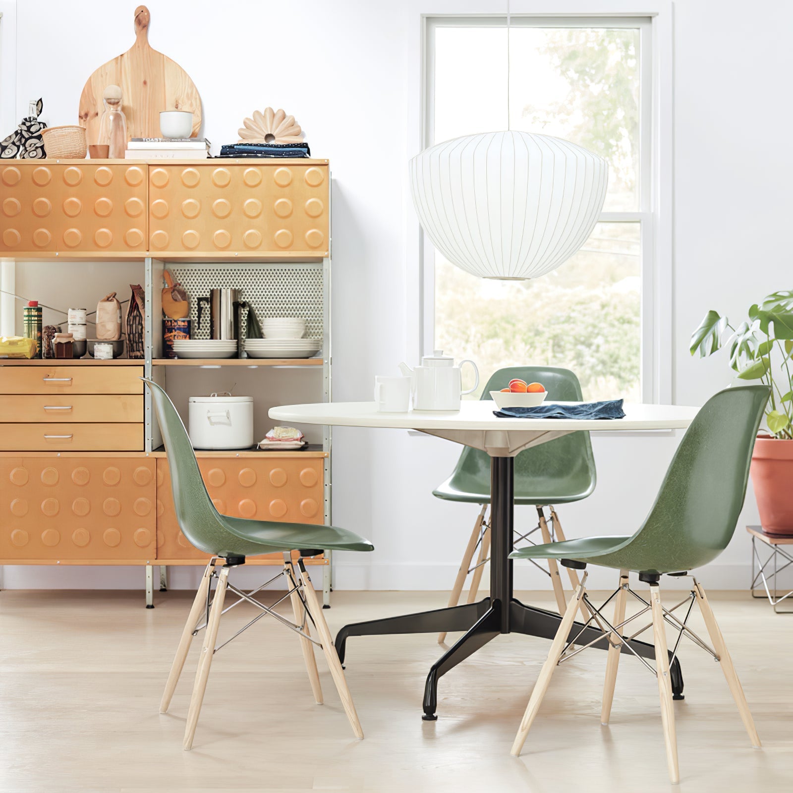 Solarnce Silk & Steel Pendant Lamp - Letslighting