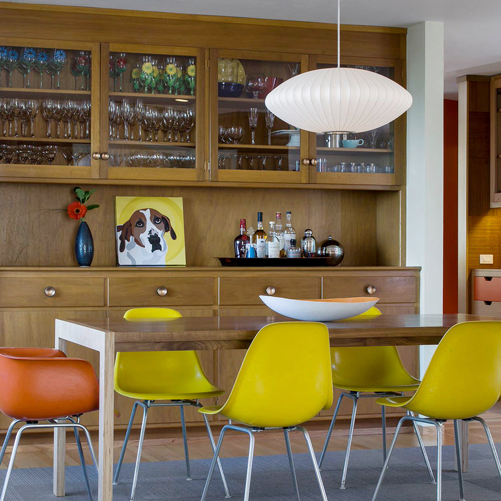 Nebula Bubble Mulberry Silk Pendant Lamp - Letslighting
