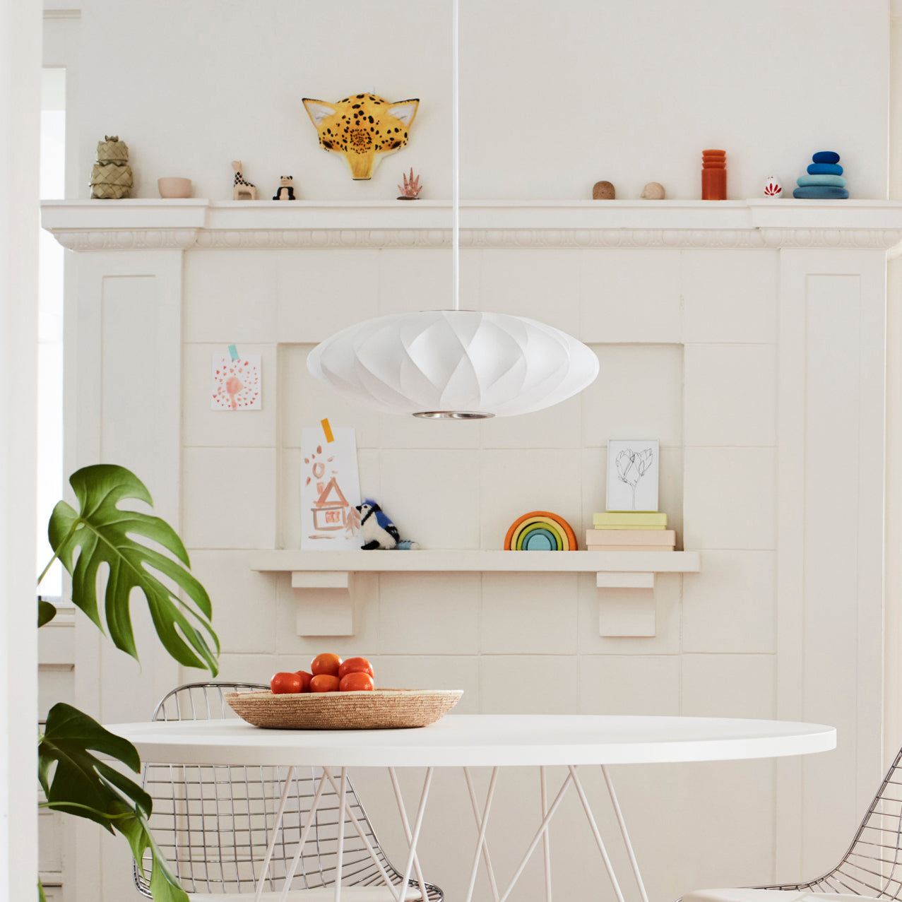 Nebula Bubble Mulberry Silk Pendant Lamp - Letslighting