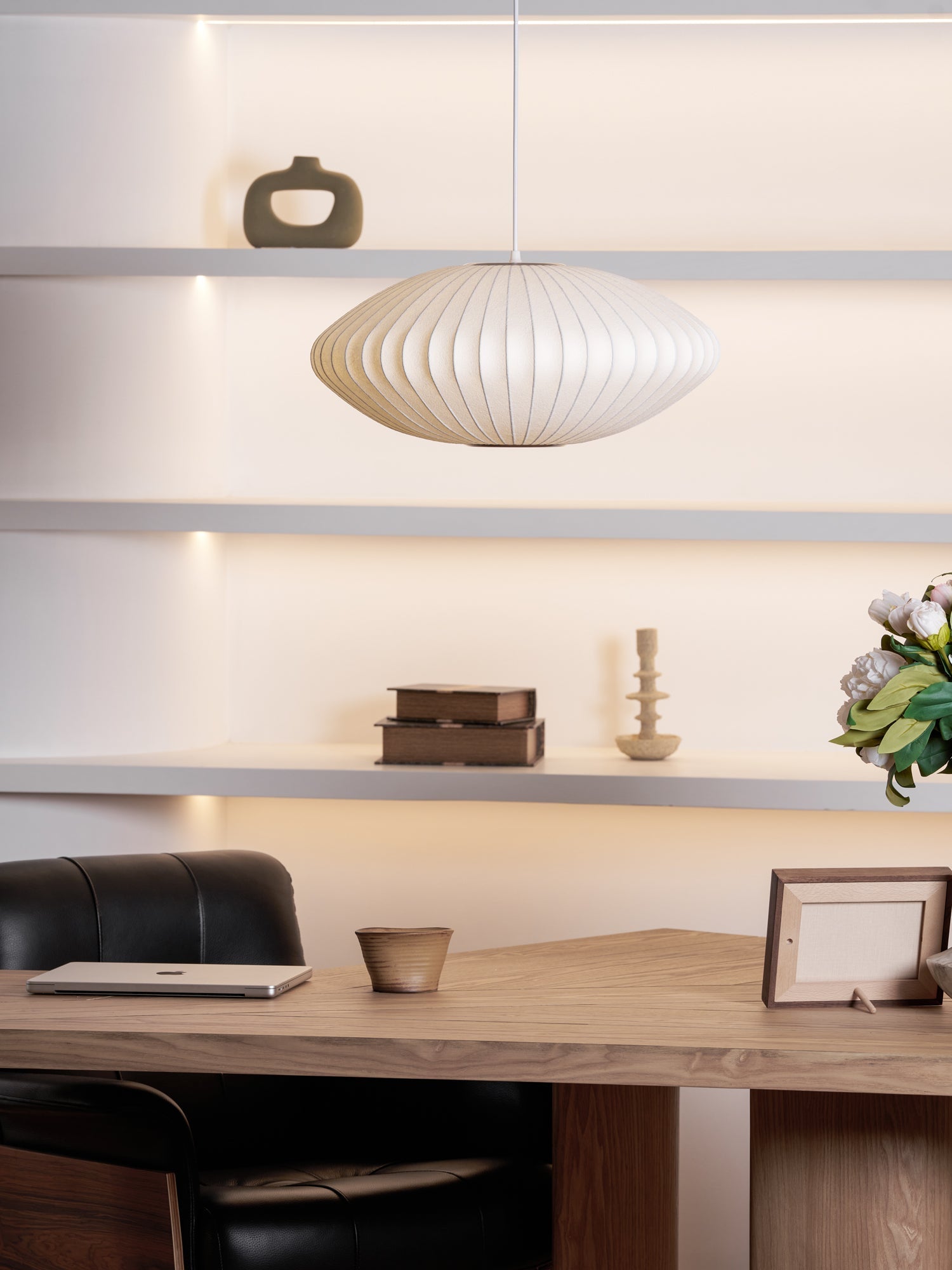 Nebula Bubble Mulberry Silk Pendant Lamp - Letslighting