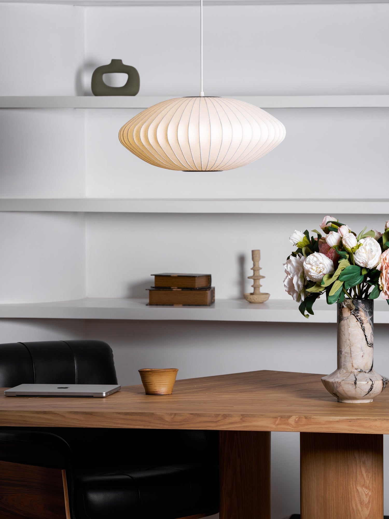 Nebula Bubble Mulberry Silk Pendant Lamp - Letslighting