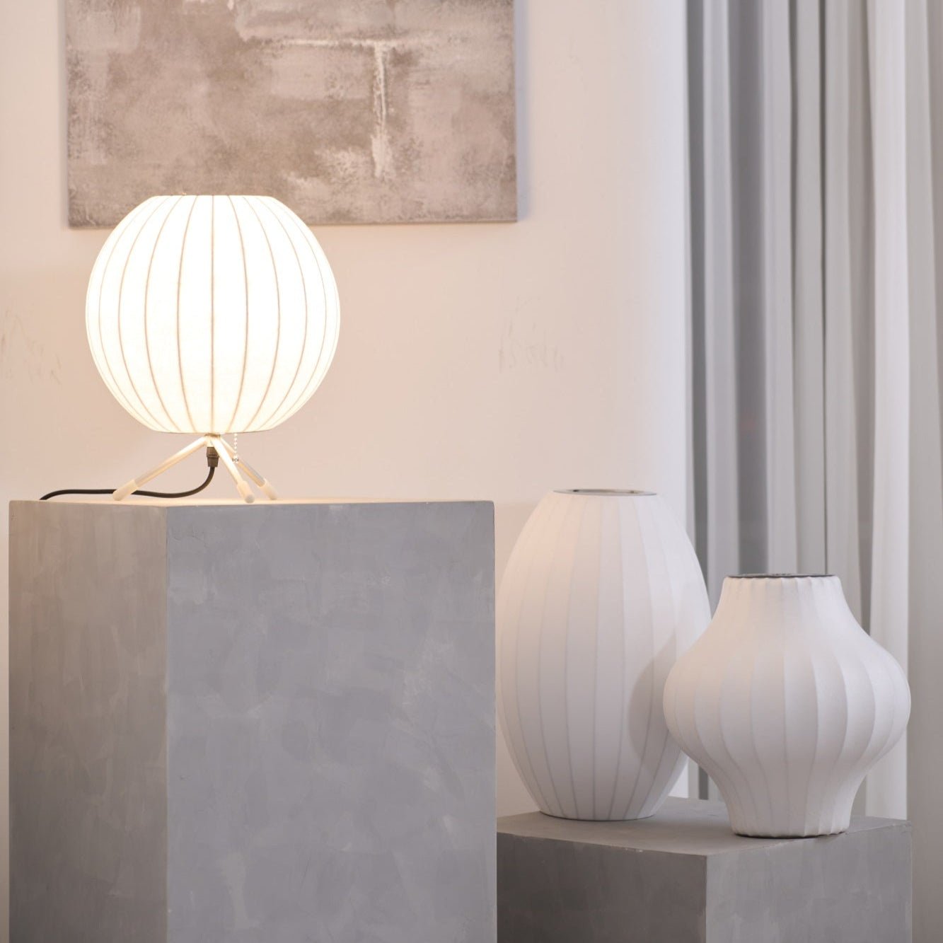 Glinice Steel Minimalist Table Lamp - Letslighting