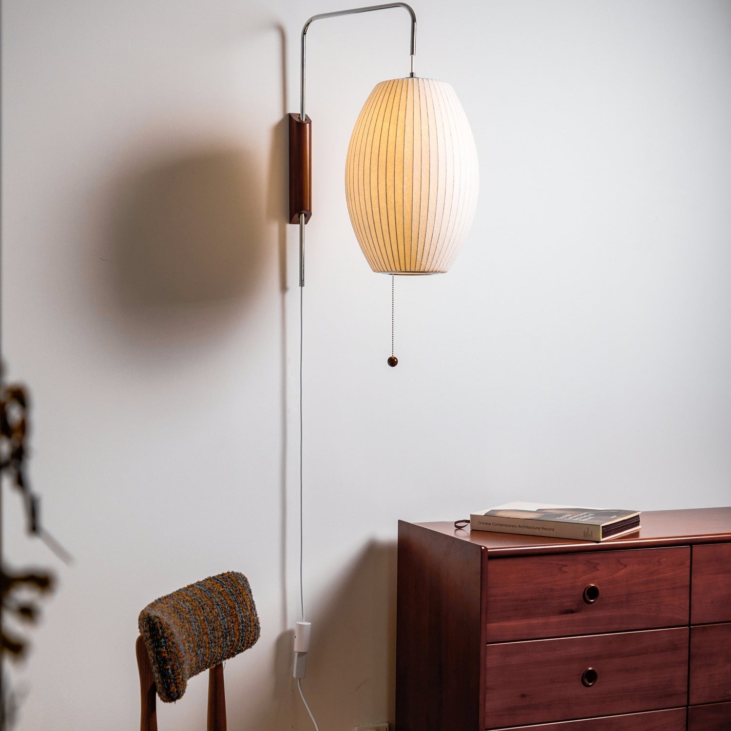 Lustra Wall Sconce Walnut Ball - Letslighting