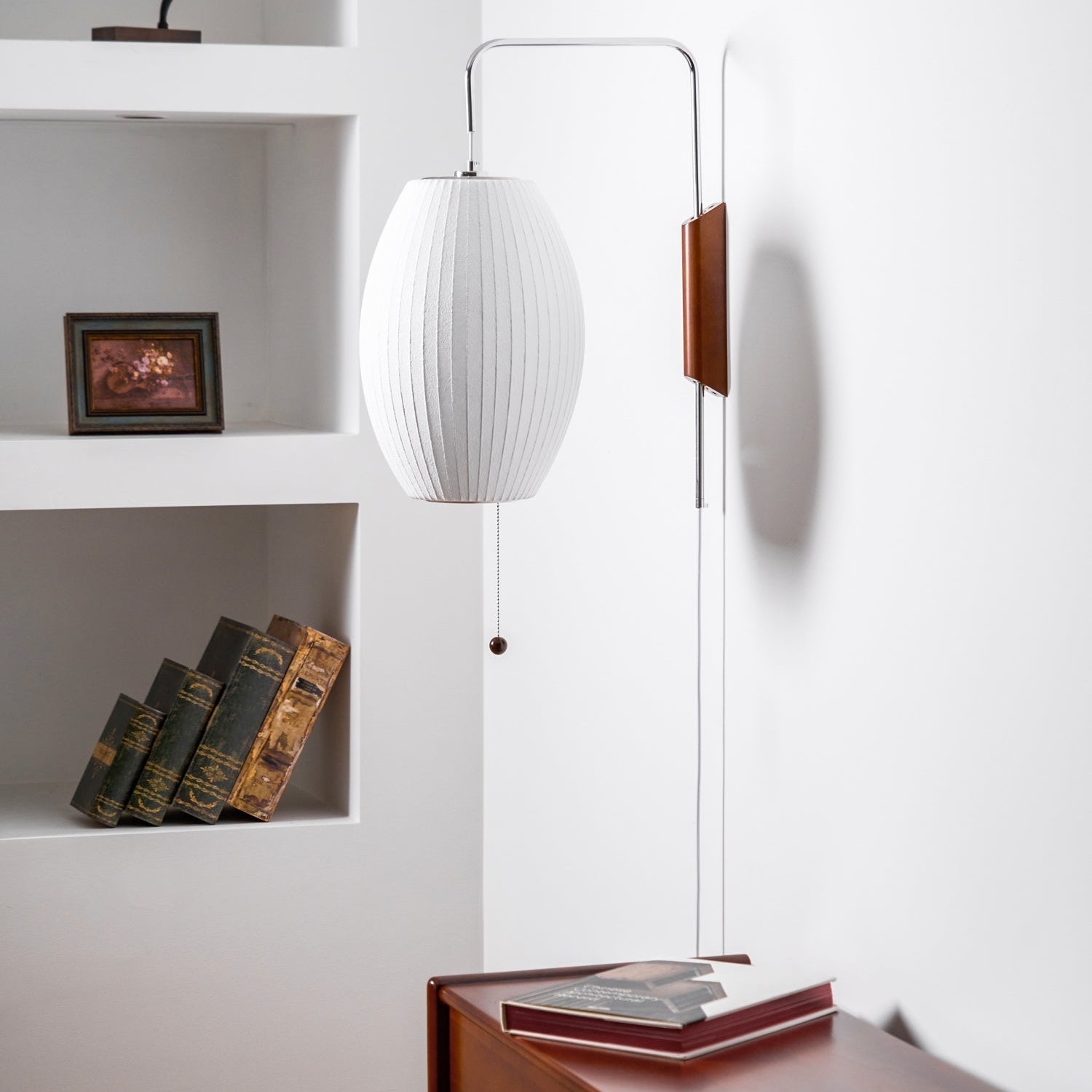 Lustra Wall Sconce Walnut Ball - Letslighting