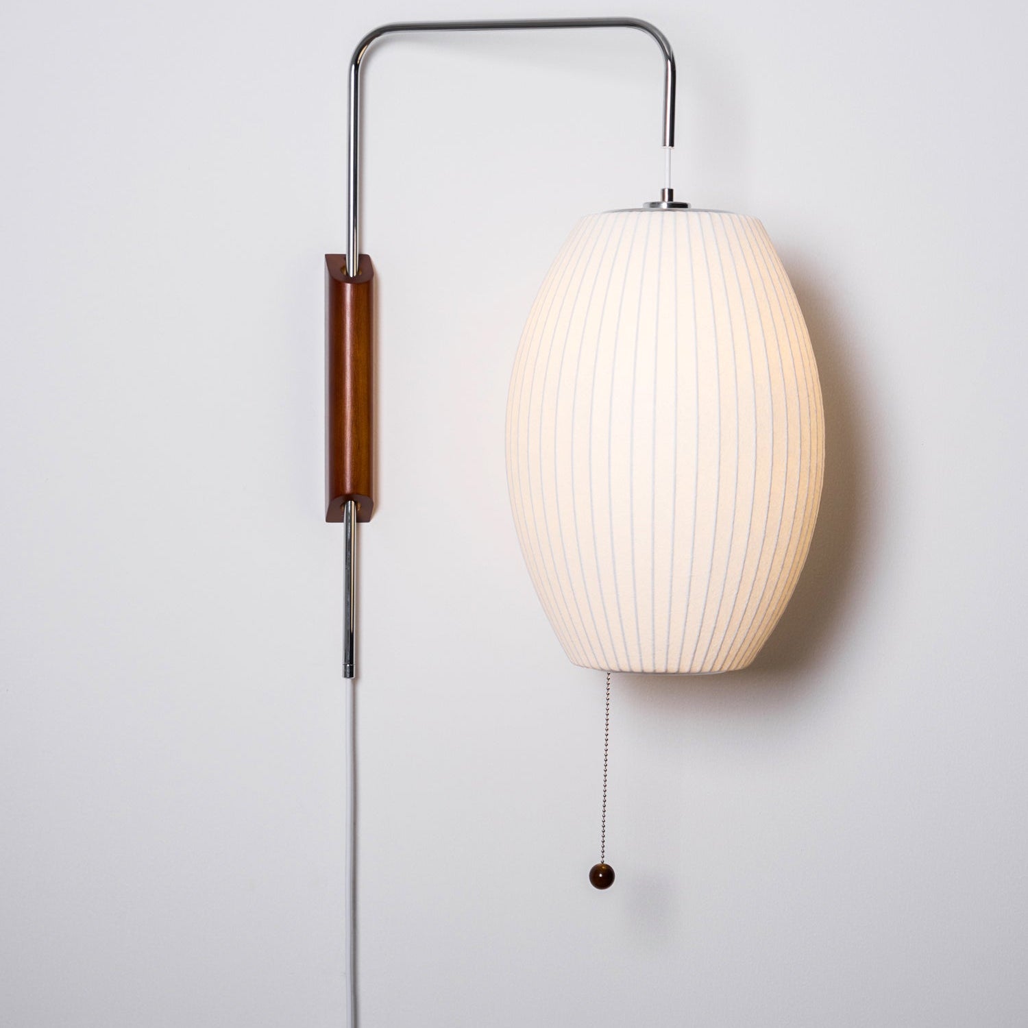 Lustra Wall Sconce Walnut Ball - Letslighting