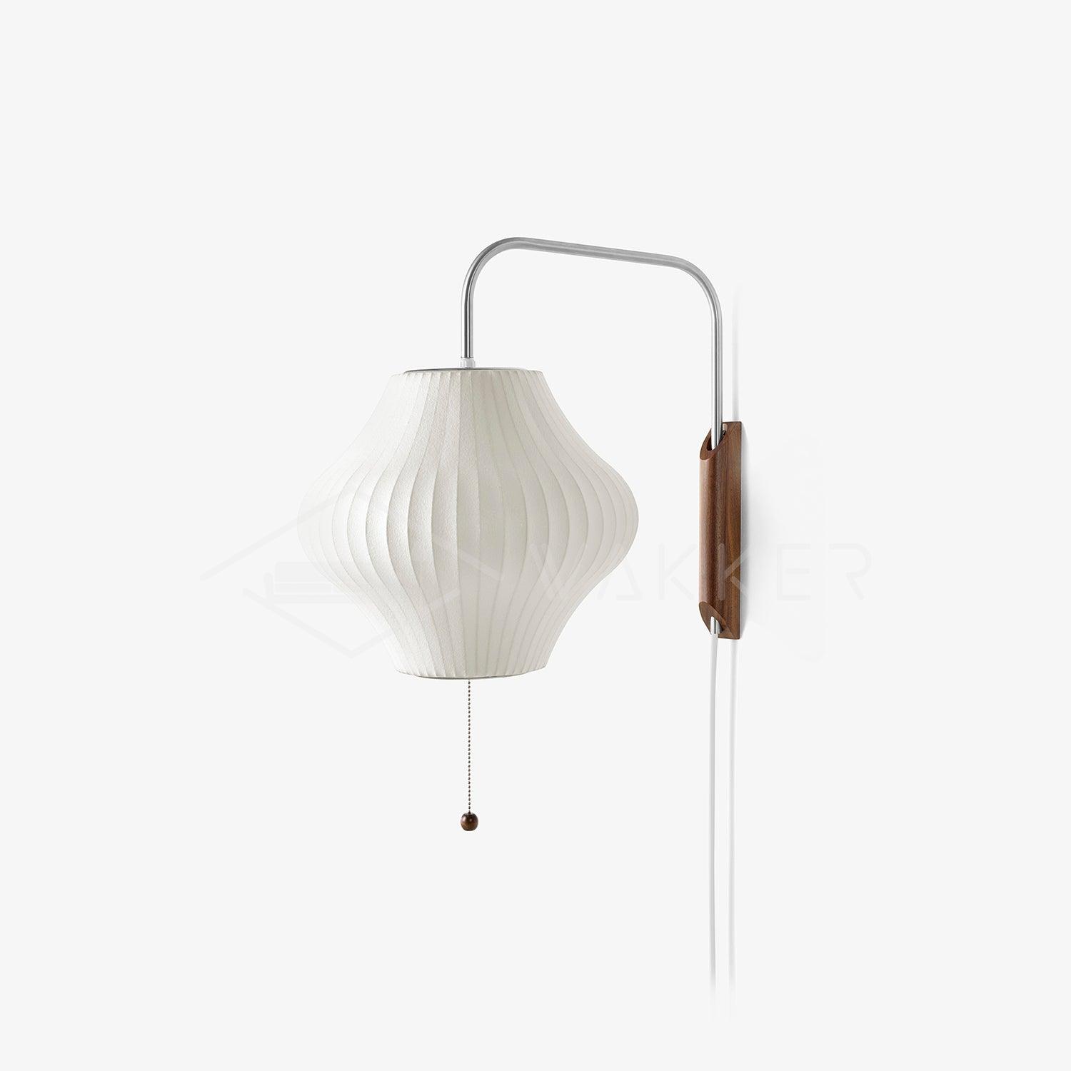 Lustra Wall Sconce Walnut Ball - Letslighting