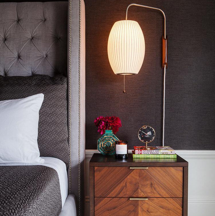 Lustra Wall Sconce Walnut Ball - Letslighting