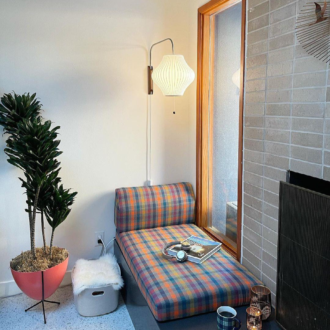 Lustra Wall Sconce Walnut Ball - Letslighting