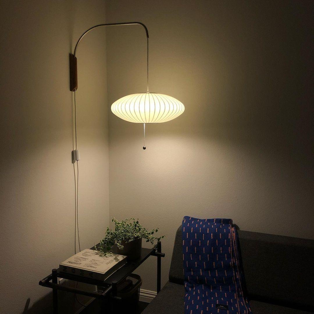 Lustra Wall Sconce Walnut Ball - Letslighting
