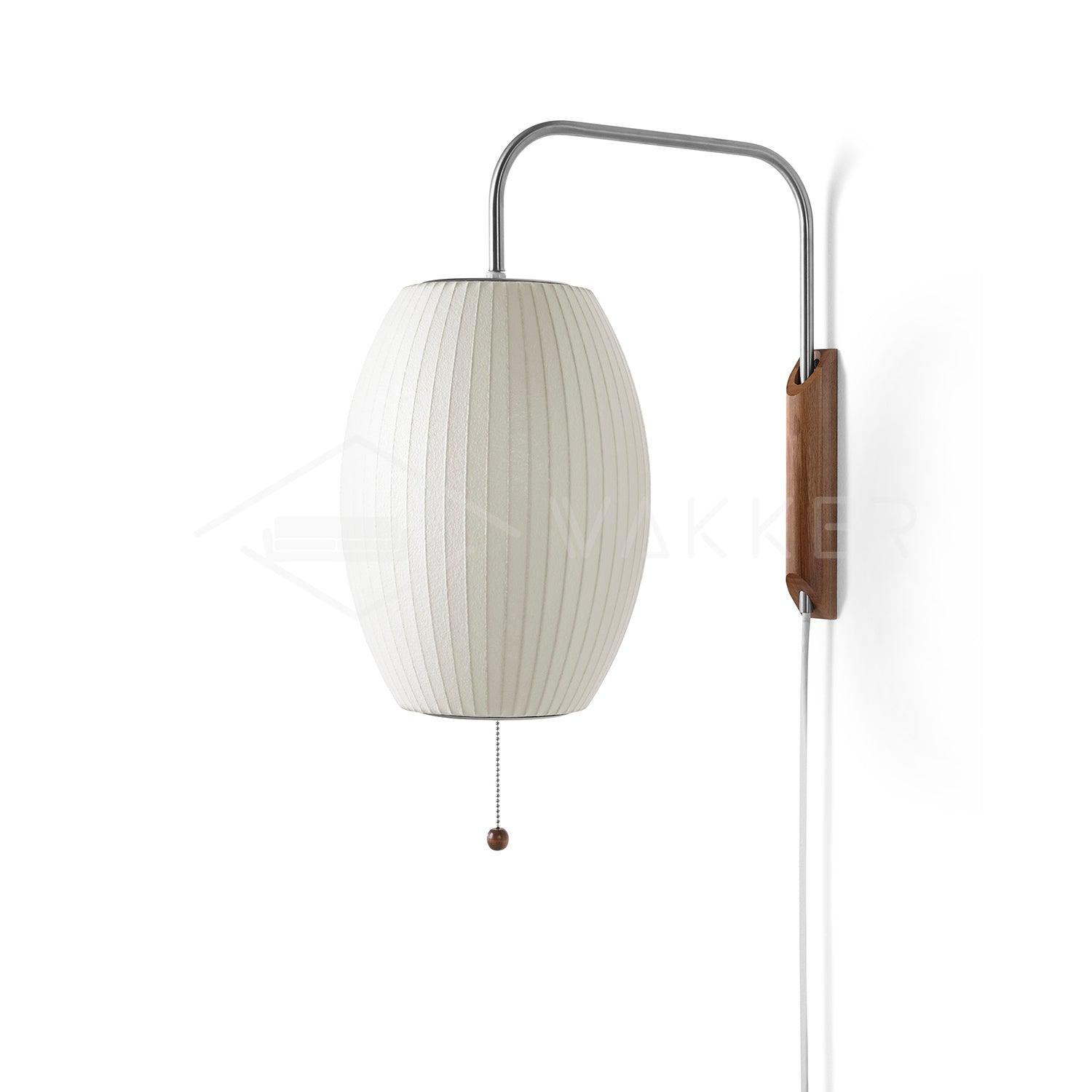 Lustra Wall Sconce Walnut Ball - Letslighting
