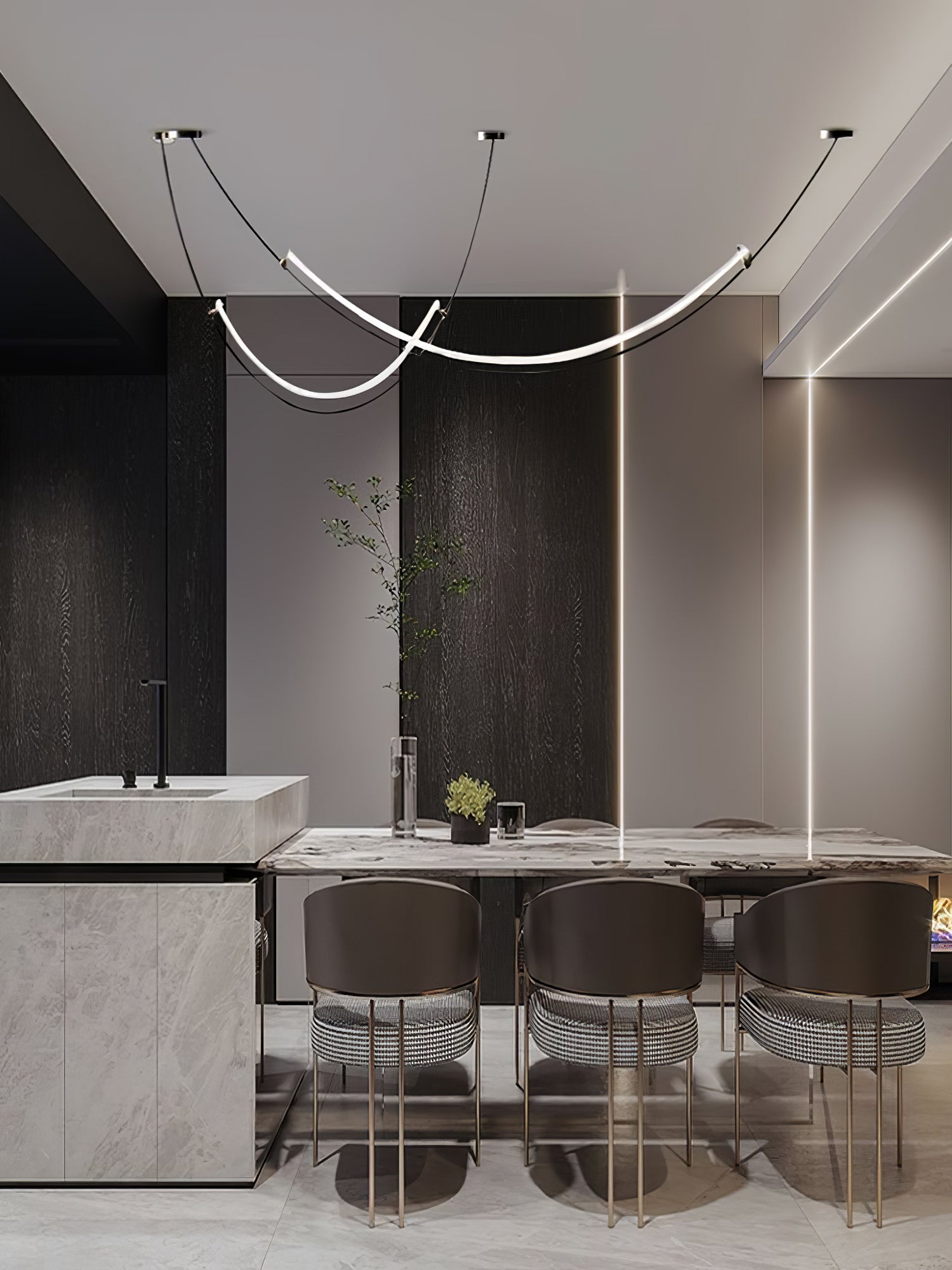 Luxe Modern Acrylic Pendant Lamp - Letslighting