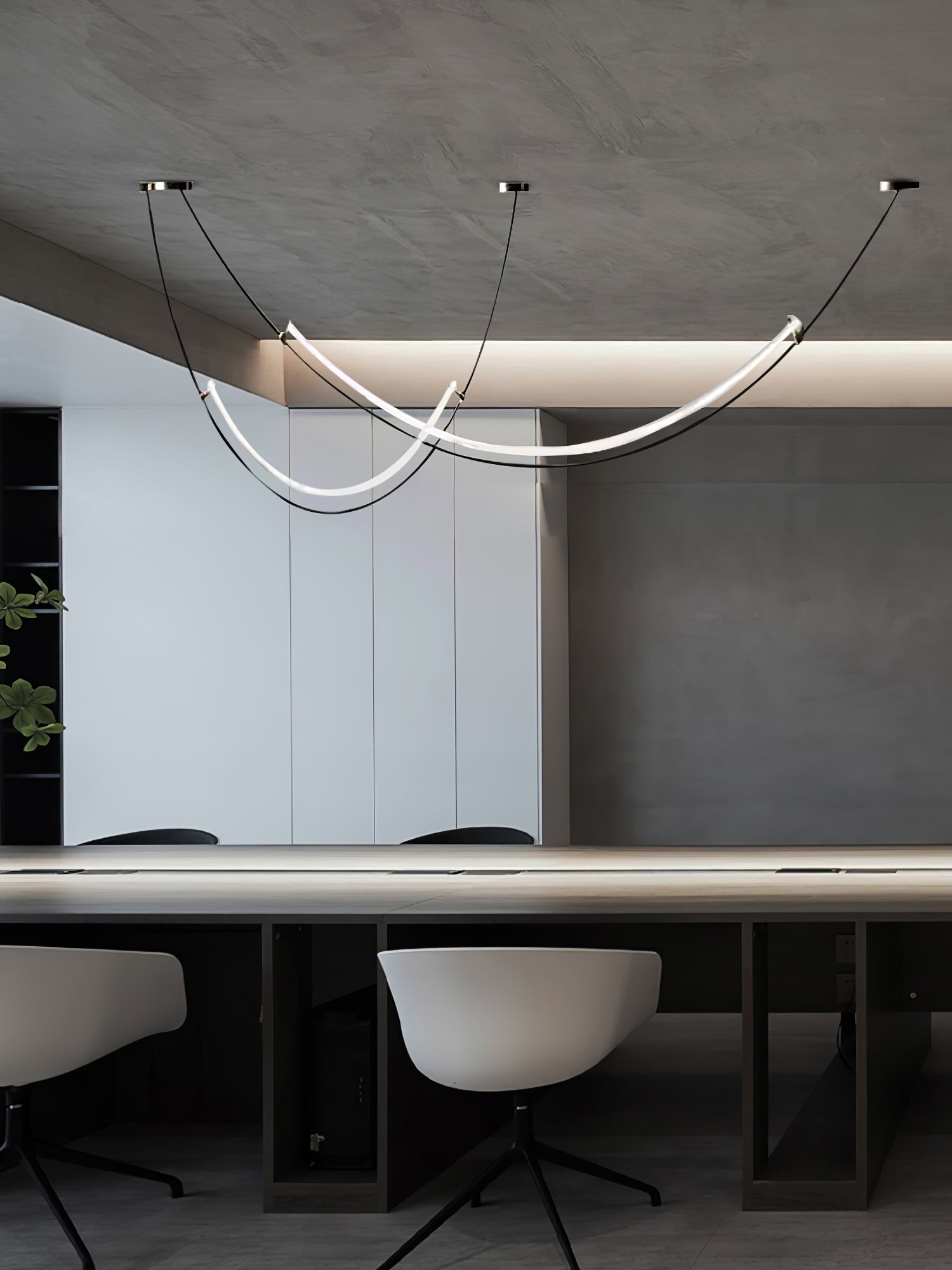Arisha Curved LED Pendant Light - Letslighting