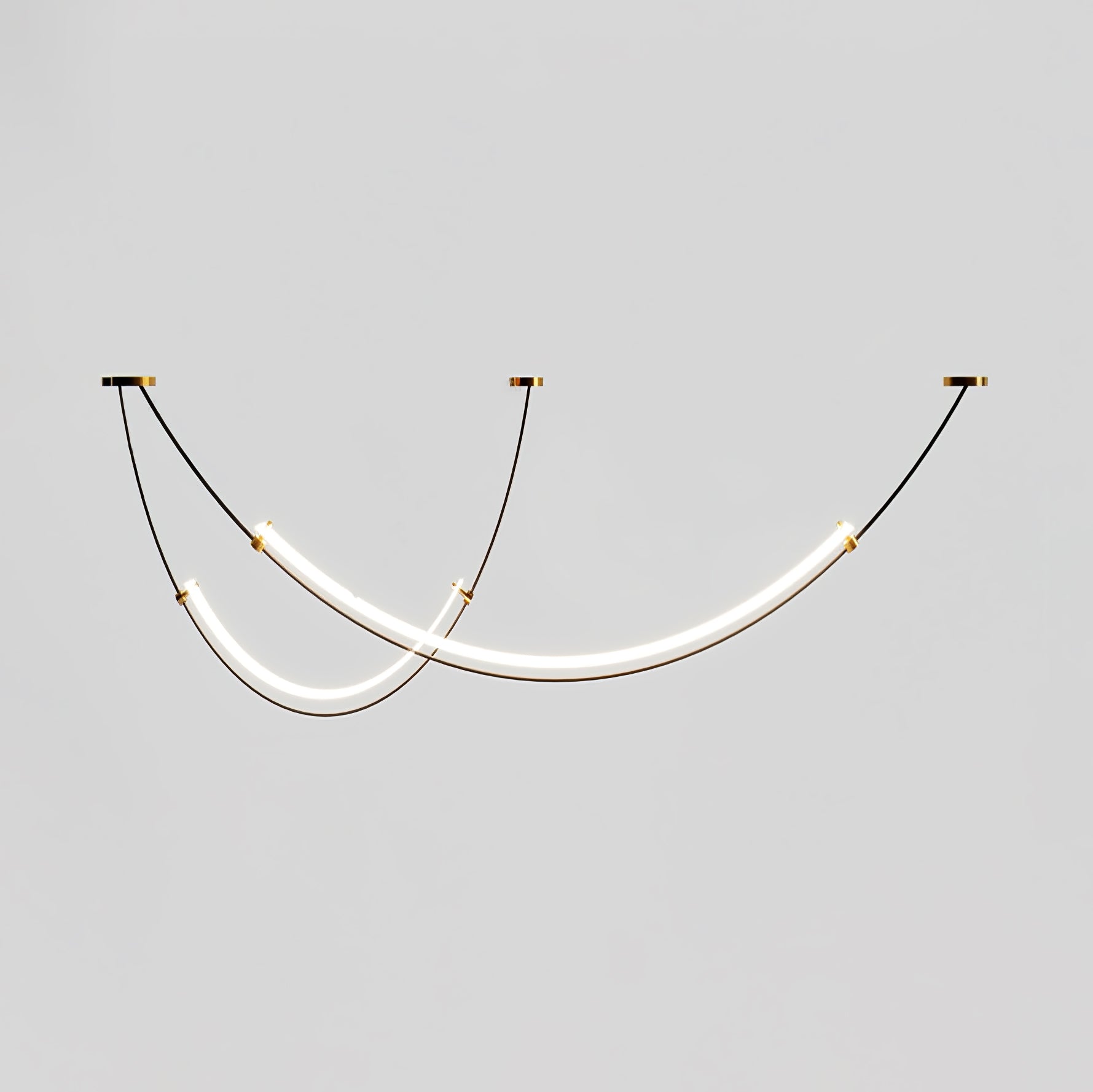 Arisha Curved LED Pendant Light - Letslighting