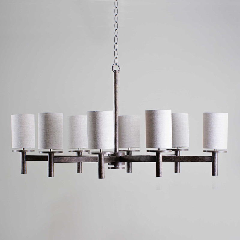 Iltalaris Premium Nordic Art Brass Fabric Chandelier - Letslighting