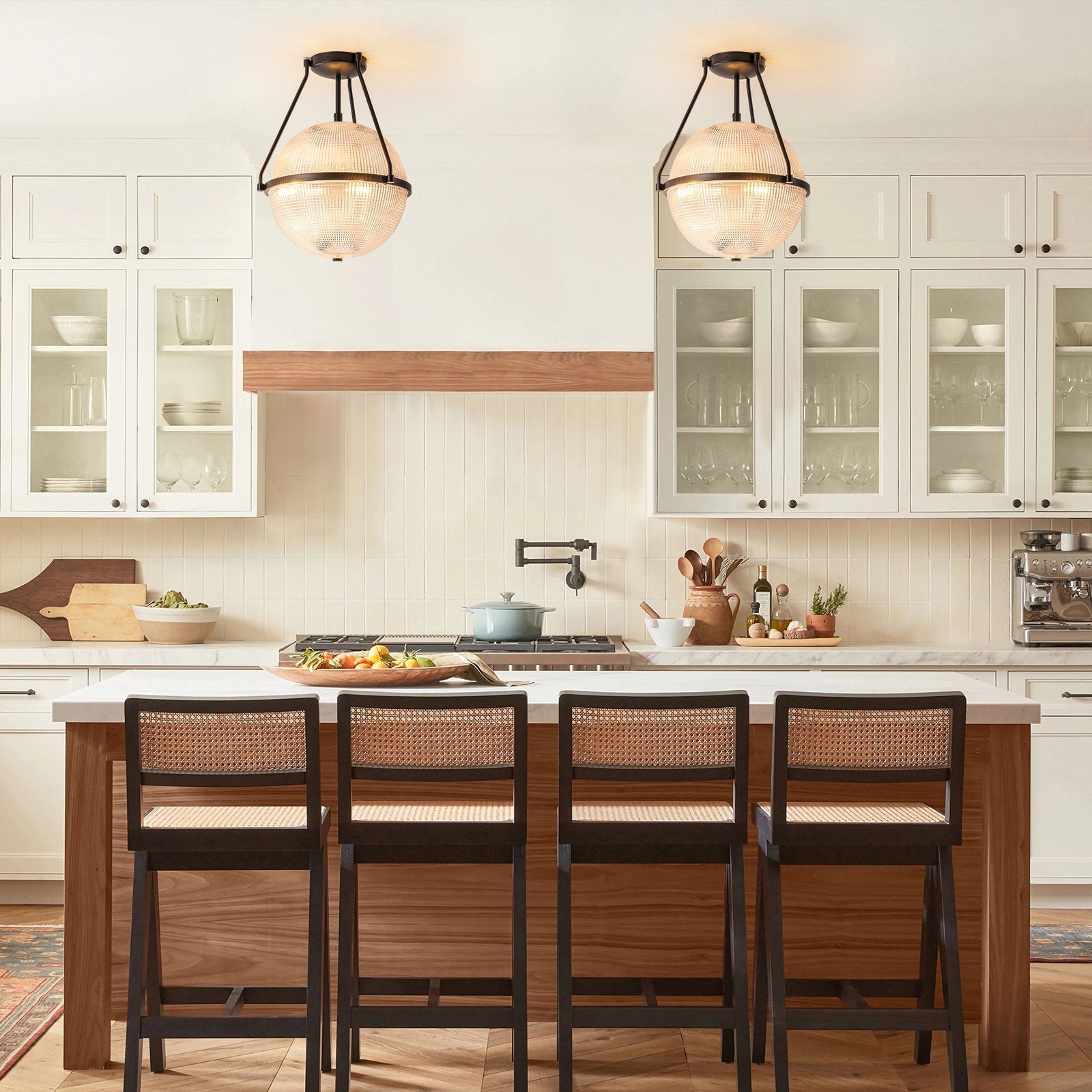 Atale Modern Minimalist Glass Ceiling Lamp - Letslighting