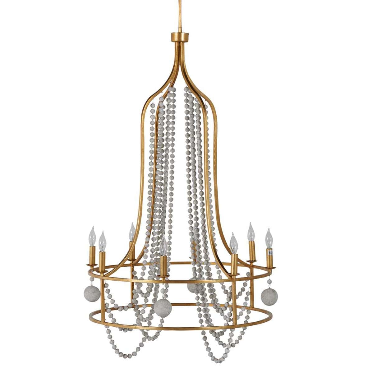 Zethayra Vintage Industrial Wooden Chandelier - Letslighting