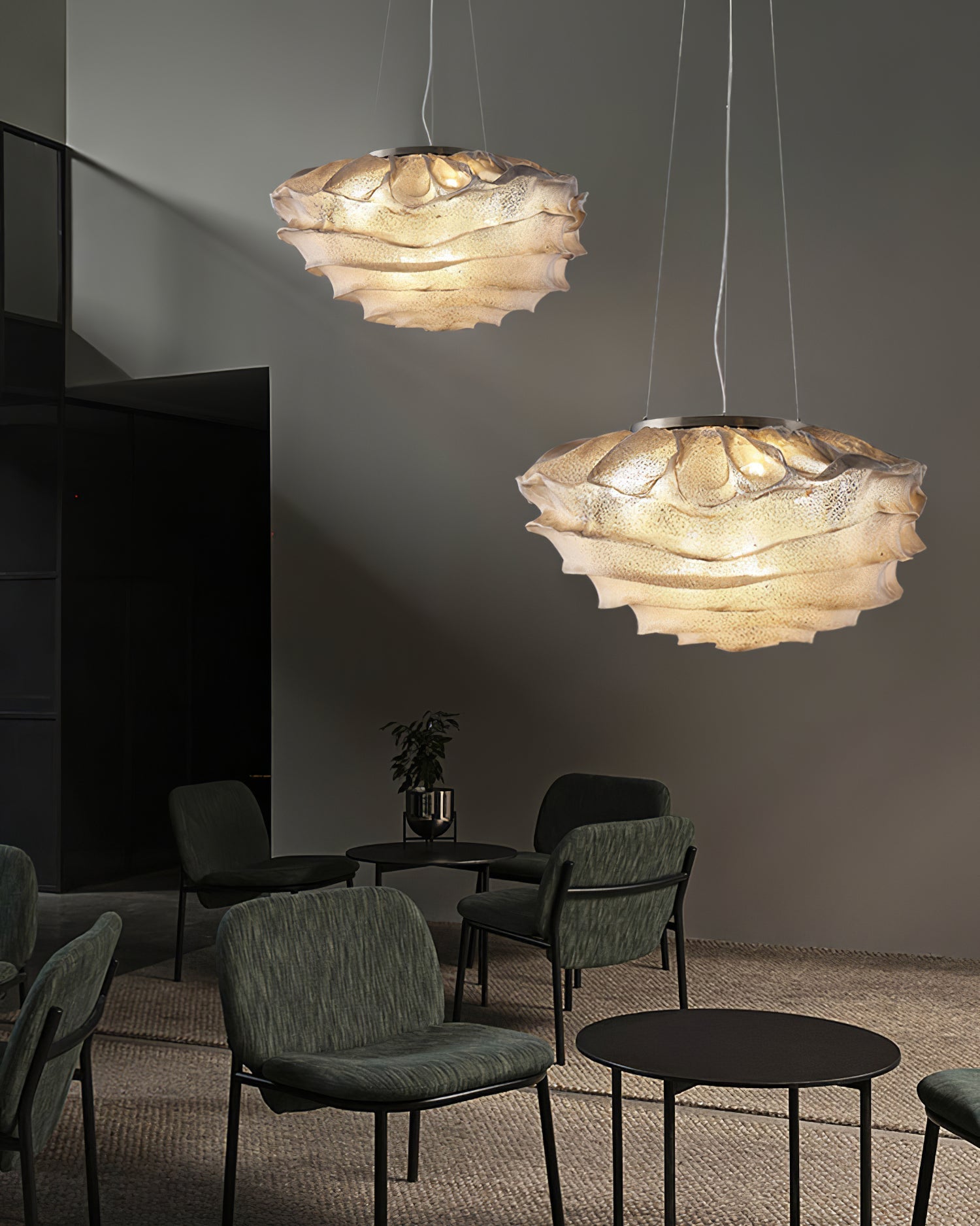 Wavern Steel Artistic Pendant Light - Letslighting