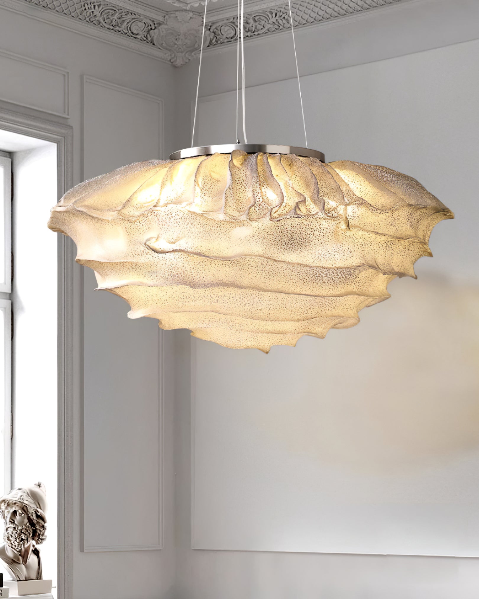 Wavern Steel Artistic Pendant Light - Letslighting