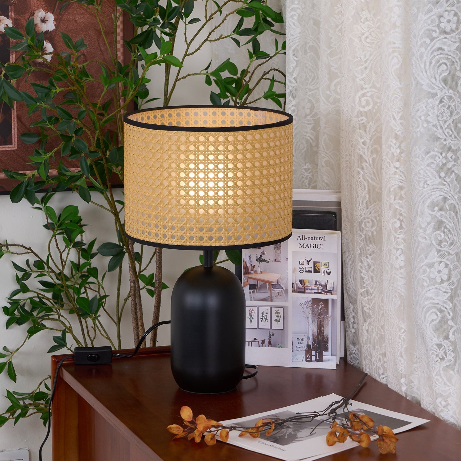 Faith Modern Bamboo Table Lamp - Letslighting