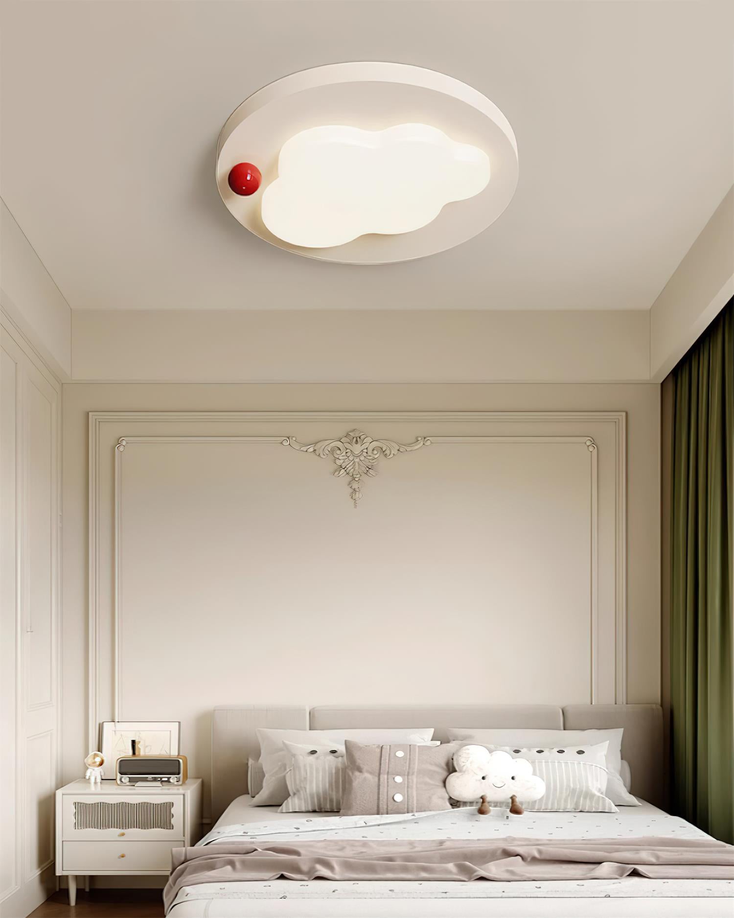 Niera Ceiling Light Cloud Shape Minimalist - Letslighting