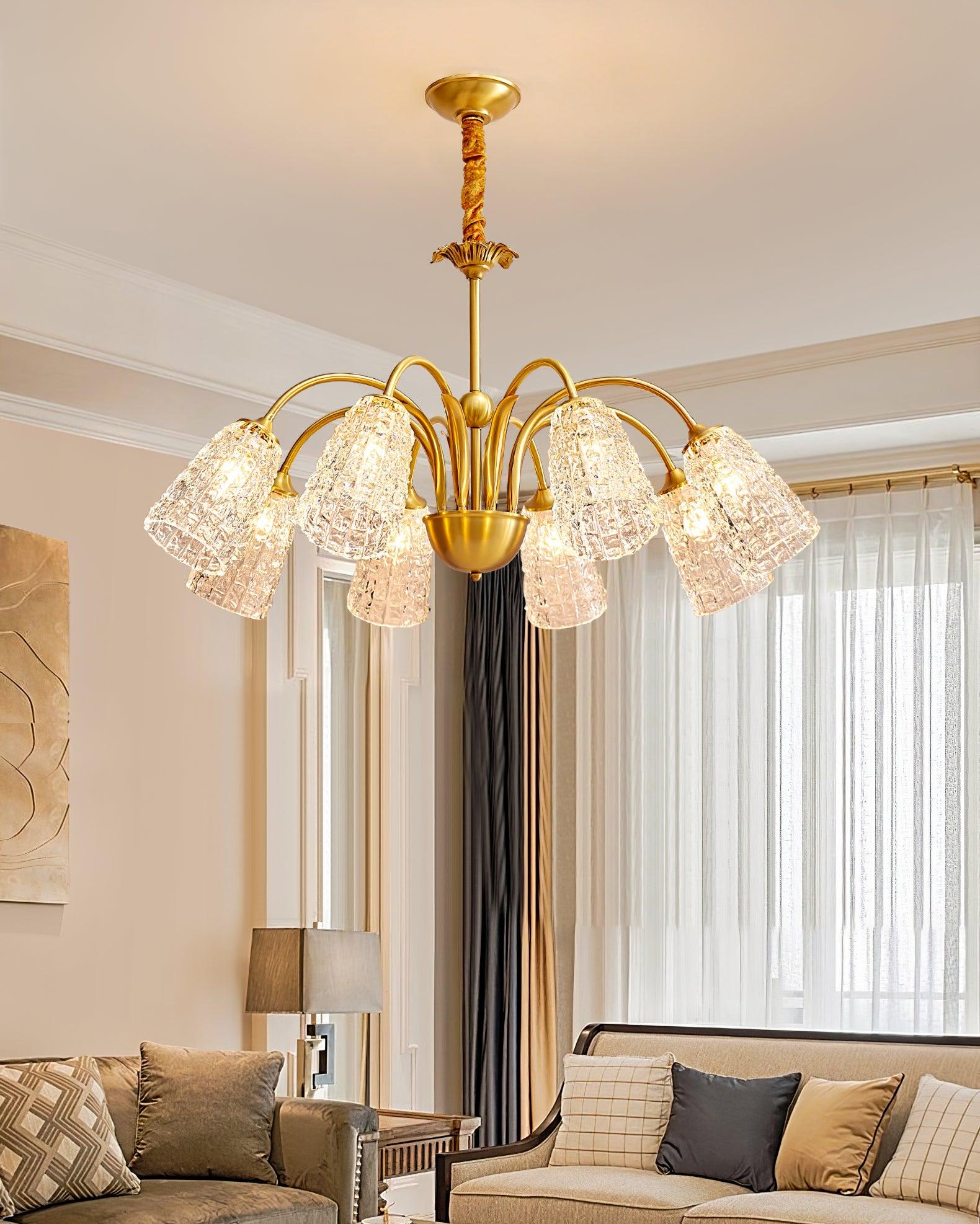 Lustra Chandelier Bold Illumination Elegant - Letslighting